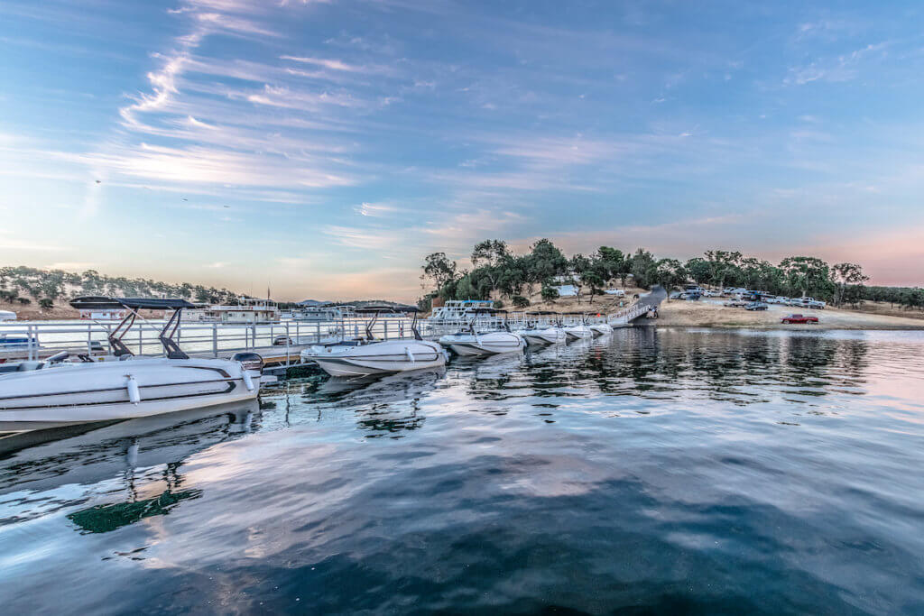 Boat Storage, Boating Docks, Wet Slips in CA Lake Don Pedro Marina