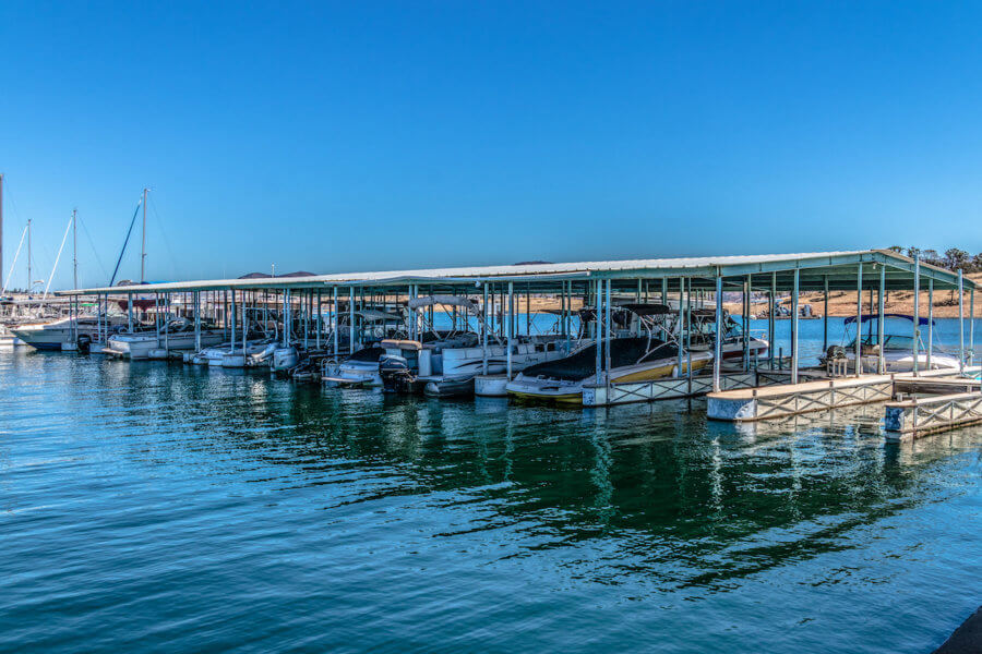 Boat Storage, Boating Docks, Wet Slips in CA Lake Don Pedro Marina